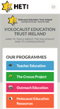 Mobile Screenshot of hetireland.org